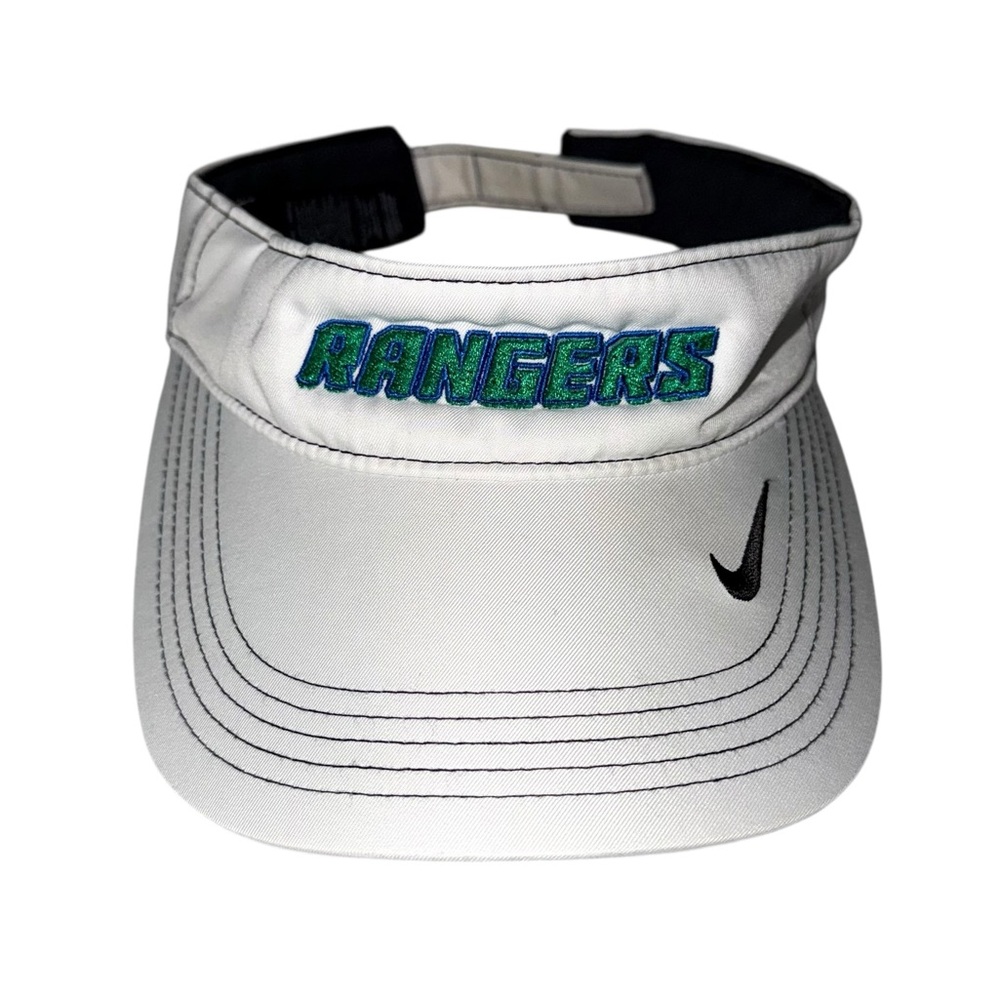 Nike Adjustable Rangers White Sports Visor Hat